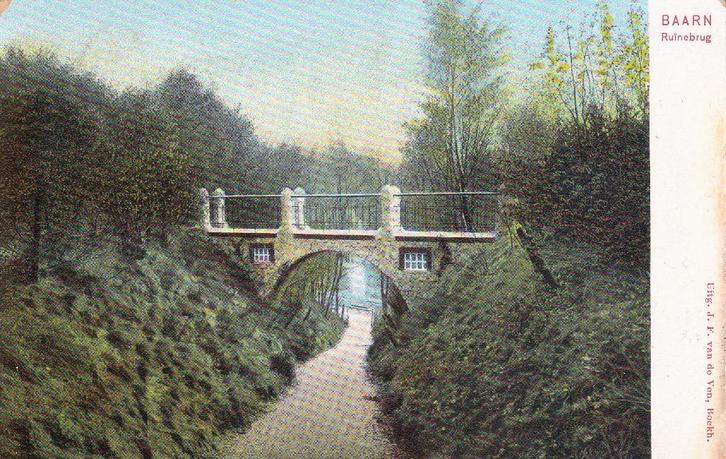 00678 Baarn - Ruïnebrug, Verzamelen, Ansichtkaarten | Nederland, Gelopen, Utrecht, Voor 1920, Verzenden