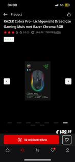 Nieuw: RAZER Cobra Pro Draadloze Gaming Muis Lichtgewicht, Rechtshandig, Muis, Gaming muis, Nieuw