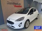 Ford Fiesta 1.0 EcoBoost Titanium|Schuifdak|ACC|Cam|Carplay, Stof, Euro 6, 1144 kg, Wit