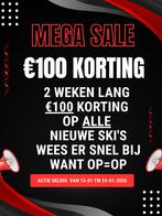 €100 KORTING OP ALLE NIEUWE SKI'S - Ski Service Het Oosten, Nieuw, Skiën, Ski's, Ophalen