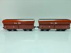 Trix Express 2x ERZ3d wagons, Hobby en Vrije tijd, Gebruikt, Gelijkstroom, Trix, Wagon