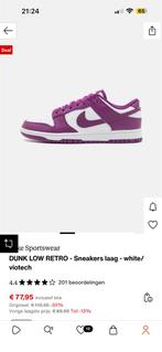 Paarse stoere sneakers, Ophalen, Overige kleuren, Nike, Sneakers of Gympen