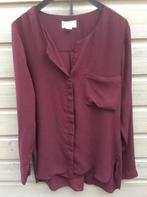 Cotton Club bordeaux rode blouse mt M, Ophalen, Zo goed als nieuw, Rood