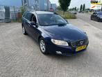 Volvo V70 2.0 D4 Kinetic, Voorwielaandrijving, Euro 6, Blauw, Leder en Stof