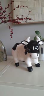 Grote spaarpot koe vintage, Verzamelen, Spaarpotten, Ophalen of Verzenden, Zo goed als nieuw, Steen, Aardewerk of Keramiek, Dier