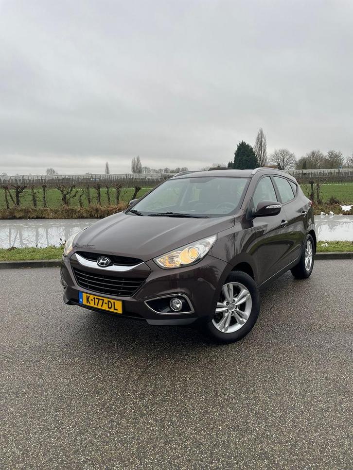 Hyundai | iX35 1.6 GDI |  2013 | Bruin | leder, Auto's, Hyundai, Bedrijf, iX35, Android Auto, Bluetooth, Boordcomputer, Centrale vergrendeling