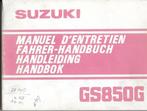Suzuki GS850 G handleiding manual (3831z), Verzenden, Suzuki