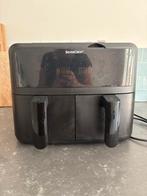Silvercrest airfryer dubbele mand, Witgoed en Apparatuur, Airfryers, Ophalen, Zo goed als nieuw