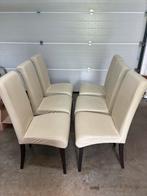 Eetkamer stoelen 6st, Ophalen, Zo goed als nieuw