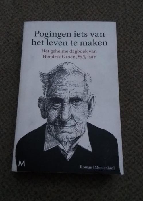 boek Hendrik Groen - Pogingen iets van het leven te maken, Boeken, Literatuur, Nederland, Ophalen of Verzenden