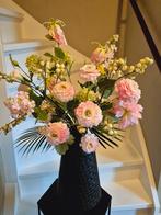 Roze zijde boeket bloemen nummer 2, Ophalen of Verzenden, Zo goed als nieuw