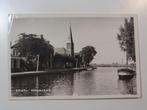 Fotokaart Woudsend 9, Verzenden, 1920 tot 1940, Gelopen, Friesland