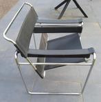 replica marcel breuer wassily stoel, Huis en Inrichting, Ophalen, Marcel Breuer Wassily, Zwart, Leer