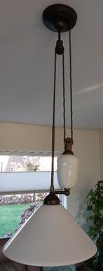 Hanglamp met pendel, Huis en Inrichting, Lampen | Hanglampen, Ophalen, Gebruikt, Minder dan 50 cm