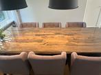 Eettafel Sleeper Wood inc glasplaat ook salontafel te koop, Huis en Inrichting, Tafels | Eettafels, Ophalen, 200 cm of meer, 50 tot 100 cm