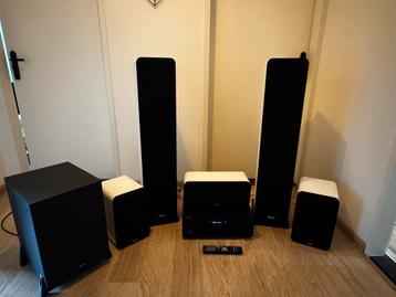 Teufel Ultima 40 Surround Set 5.1 (mk3) + Denon AVR-X3500H beschikbaar voor biedingen