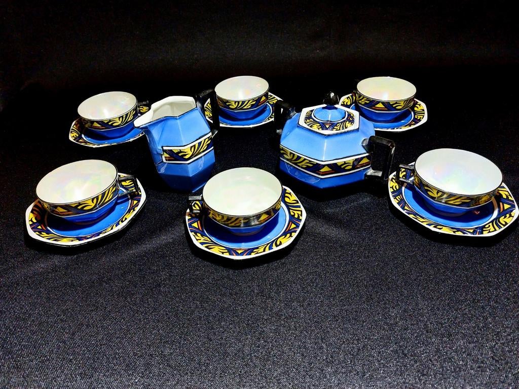 Art Deco Servies uit Tsjechoslowakije 1920-1930, Antiek en Kunst, Ophalen