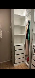 IKEA Pax hoekkast/aanbouwdeel 35cm diep + 2 lades, Huis en Inrichting, Kasten | Kledingkasten, Ophalen, Gebruikt, 200 cm of meer