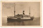 scheepvaart - s.s. van rensselaer - 15082, Verzenden, Zo goed als nieuw, Motorboot, Kaart, Foto of Prent
