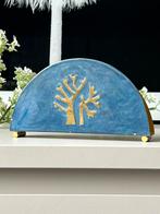 Mooie vintage servet houder messing cloisonne, Ophalen of Verzenden, Overige stijlen