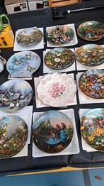 12 prachtige schotels/bordjes., Ophalen of Verzenden