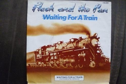 flash and the pan - waiting for a train, Cd's en Dvd's, Vinyl Singles, Zo goed als nieuw, Single, Overige genres, 7 inch, Ophalen of Verzenden