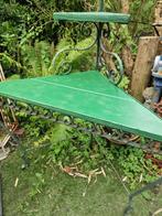 Smeedijzeren wandrek/etagère/meubel voor uw tuin(brocante), Ophalen, Gebruikt