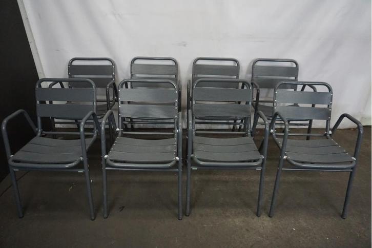 Vega tuinstoelen, terrasstoelen | 15 stuks, alles in 1 koop, Tuin en Terras, Tuinstoelen, Gebruikt, Stapelbaar, Ophalen of Verzenden