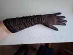 jaren 50 lange handschoenen, Kleding | Dames, Maat 38/40 (M), Overige typen, Zwart, Ophalen of Verzenden