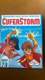 Cijferstorm groep 7/8, Hobby en Vrije tijd, Gezelschapsspellen | Kaartspellen, Ophalen of Verzenden, Zo goed als nieuw