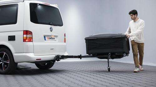 Towbox Camper TREKHAAKKOFFER 330 liter bij de Eend in DOORN, Auto diversen, Dakkoffers, Nieuw, Ophalen