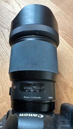 Sigma 85 mm 1.4 lens, Audio, Tv en Foto, Fotografie | Lenzen en Objectieven, Ophalen of Verzenden, Zo goed als nieuw, Telelens