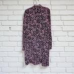 &Co Woman Jurk Maat L Roze Zwart Rika Dress Print Midi, Verzenden, Cw, &Co Woman, Nieuw