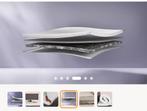Emma sleep boxspring, Ophalen, 200 cm, Grijs, 160 cm