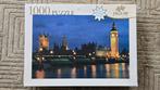 Puzzel: 1000 stukjes - Glow in the dark - London by night, Ophalen of Verzenden, 500 t/m 1500 stukjes, Zo goed als nieuw, Legpuzzel