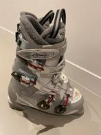 Atomic grijze kinder/dames skischoenen mt 38/39 (24,5/25mm), 100 tot 140 cm, Schoenen, Ophalen of Verzenden, Zo goed als nieuw