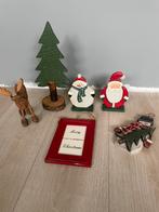 Houten kerstfiguren en hangers, Diversen, Kerst, Ophalen of Verzenden, Zo goed als nieuw