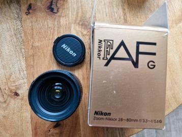 Nikon AF Zoom-Nikkor 28-80mm beschikbaar voor biedingen