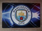 Manchester City 20x30 cm Reclamebord, Nieuw, Poster, Plaatje of Sticker, Verzenden, Buitenlandse clubs