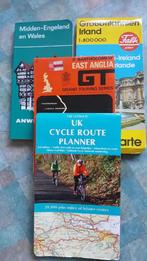 UK cycle route planner en Landkaart Engeland Ierland, Gelezen, Diverse auteurs, Landkaart, 1800 tot 2000