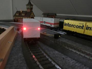 Marklin containerwagen 4481 met sluitverlichting