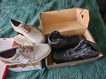 2 paar nieuwe schoenen  beschikbaar voor biedingen