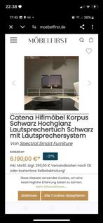 Tv kast met standaard, Ophalen, Zo goed als nieuw, Elektrische haard