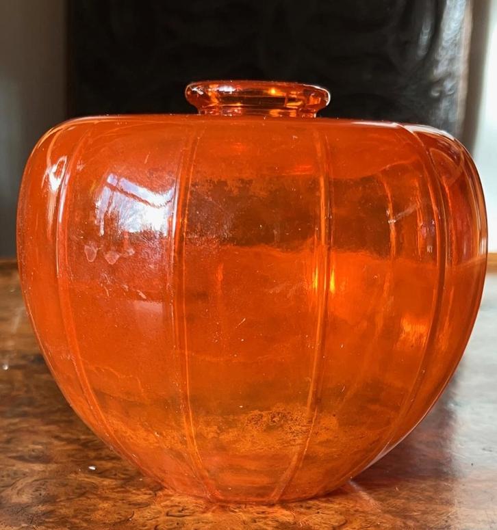 A.D. Copier Bevrijding Oranjevaasje 1945, Antiek en Kunst, Antiek | Glas en Kristal, Ophalen of Verzenden