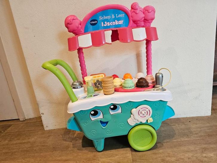 Vtech ijscokar, Kinderen en Baby's, Speelgoed | Vtech, Gebruikt, Ophalen of Verzenden