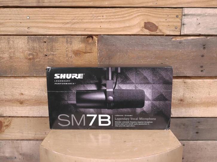 Shure SM7B zangmicrofoon "Topstaat", Muziek en Instrumenten, Microfoons, Zo goed als nieuw, Studiomicrofoon, Ophalen of Verzenden