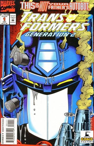 Transformers Generation 2 (1993 Marvel) # 1 - Super Rare!