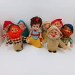 Sneeuwwitje en de Zeven Dwergen Antieke Disney Poppen, Ophalen of Verzenden, Sneeuwwitje of Doornroosje, Gebruikt, Beeldje of Figuurtje