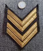 Oude Marine rang chevron. Sergeant Majoor., Verzamelen, Embleem of Badge, Nederland, Ophalen of Verzenden, Marine
