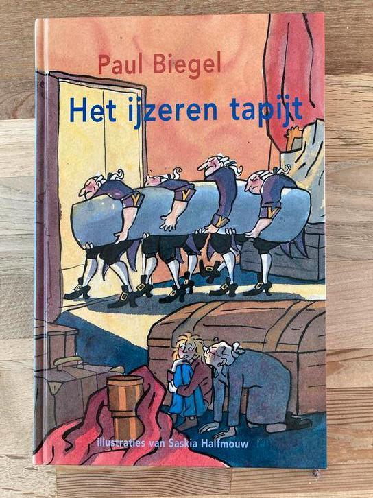 Het ijzeren tapijt - Paul Biegel, Boeken, Kinderboeken | Jeugd | onder 10 jaar, Gelezen, Fictie algemeen, Ophalen of Verzenden